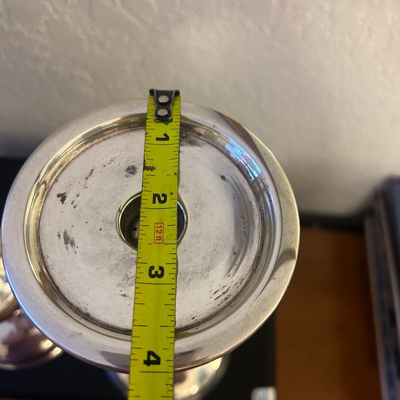 Set of Pottery Barn candle holders. Fits tapers and Pilar candles. 12 in. Tall - Picture 3 of 4